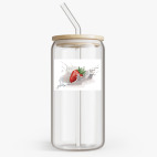 Банка с бамбуковой крышкой