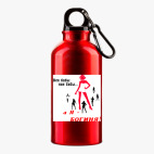 Металлическая бутылка 400 мл UV-DTF