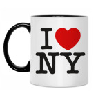 Кружка двухцветная