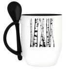 Кружка с ложкой