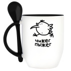 Кружка с ложкой