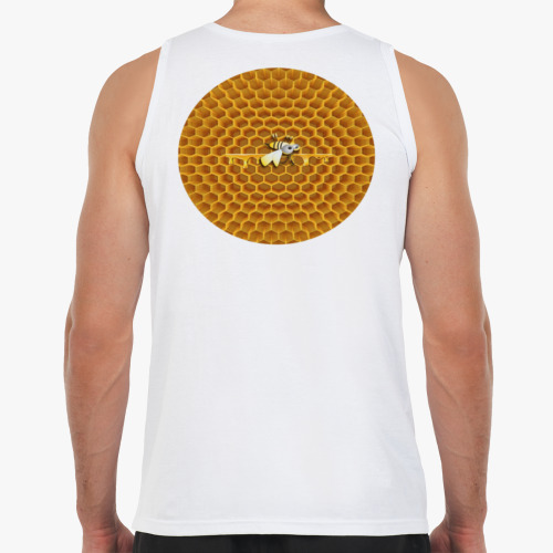 Майка с принтом Трудовая пчела