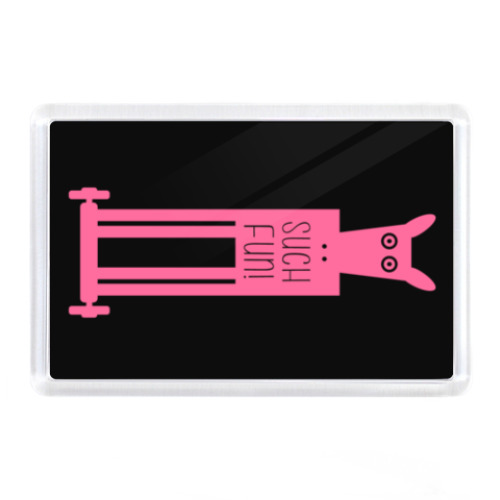 Магнит с принтом 'Лошадка'