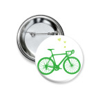 Значок 37 мм Love velo