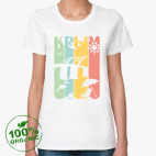 Женская футболка органик