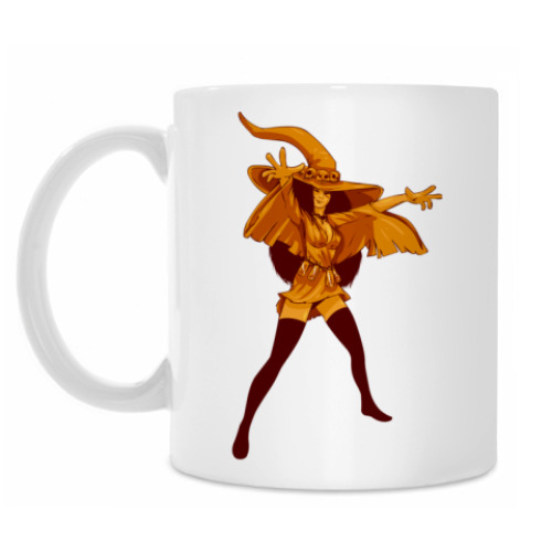 Кружка с принтом Ведьма