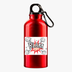 Металлическая бутылка 400 мл UV-DTF