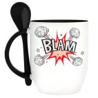 Кружка с ложкой