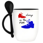 Кружка с ложкой