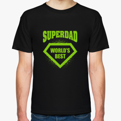 Футболка SUPERDAD world's best