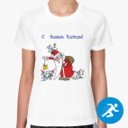 Женская спортивная футболка