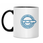 Кружка двухцветная