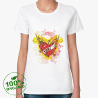 Женская футболка органик