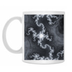 Темно-синяя абстрактная композиция #2