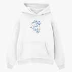 Толстовка худи оверсайз