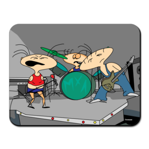 Коврик для мыши с принтом Зададим жару!