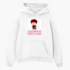 Толстовка худи оверсайз