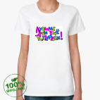 Женская футболка органик