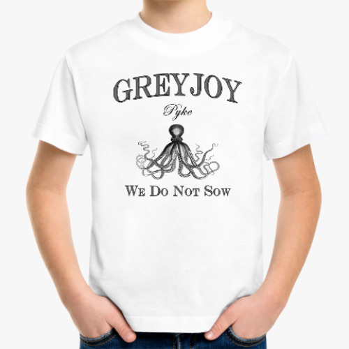 Детская футболка Greyjoy