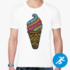 Мужская спортивная футболка