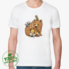 Мужская футболка органик