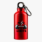 Металлическая бутылка 400 мл UV-DTF