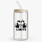 Банка с бамбуковой крышкой