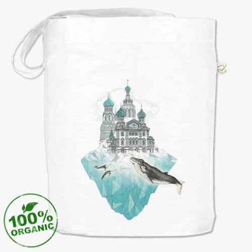 Сумка шоппер Зимний Санкт-Петербург