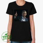 Женская футболка органик