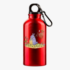 Металлическая бутылка 400 мл UV-DTF