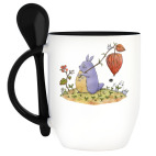 Кружка с ложкой