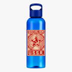 Прозрачная спортивная бутылка