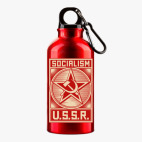 Металлическая бутылка 400 мл UV-DTF