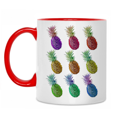 Кружка с принтом Pineapple