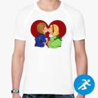 Мужская спортивная футболка