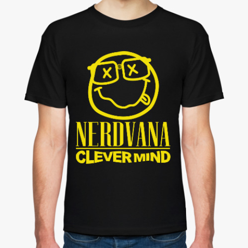 Футболка с принтом Нерд