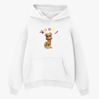 Толстовка худи оверсайз