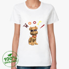 Женская футболка органик