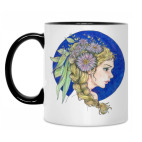 Кружка двухцветная