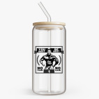 Банка с бамбуковой крышкой