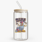 Банка с бамбуковой крышкой