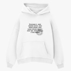 Толстовка худи оверсайз