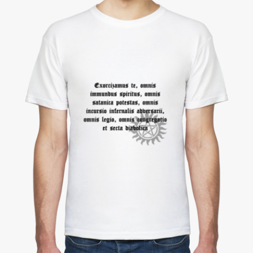 Футболка с принтом Exorcizamus