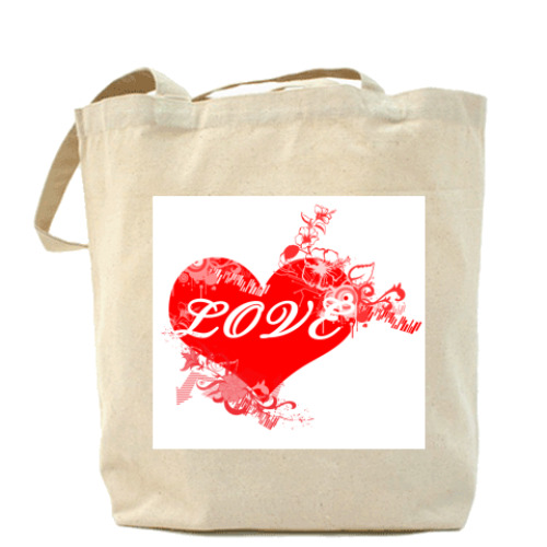 Сумка шоппер Любовь это...