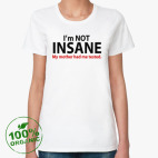 Женская футболка органик