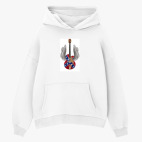 Толстовка худи оверсайз