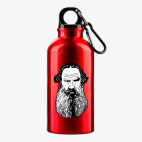 Металлическая бутылка 400 мл UV-DTF