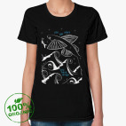 Женская футболка органик