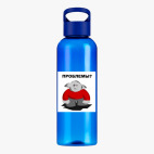 Прозрачная спортивная бутылка