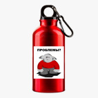 Металлическая бутылка 400 мл UV-DTF